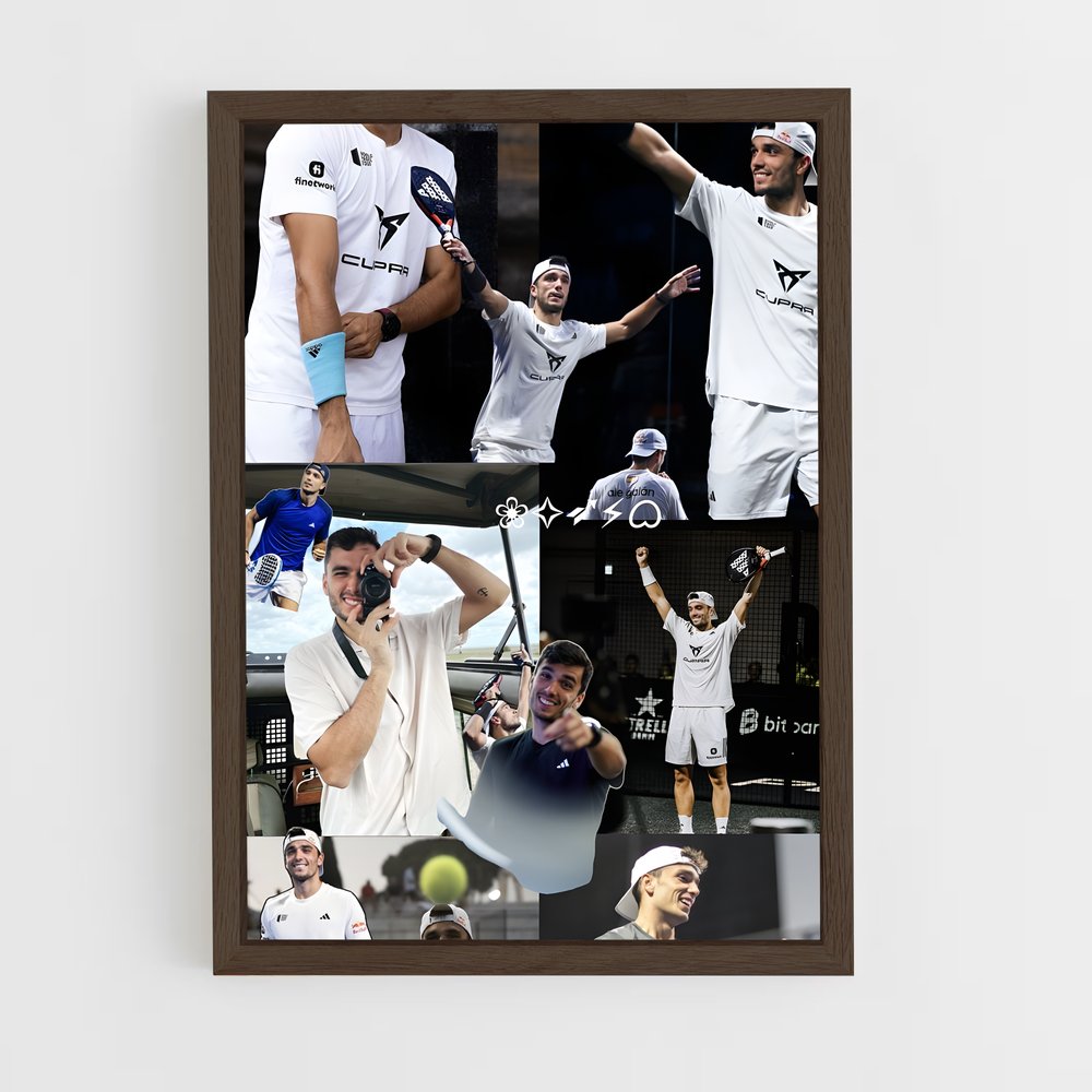 Poster Tennis en Action – affiche Padel (vue 5)